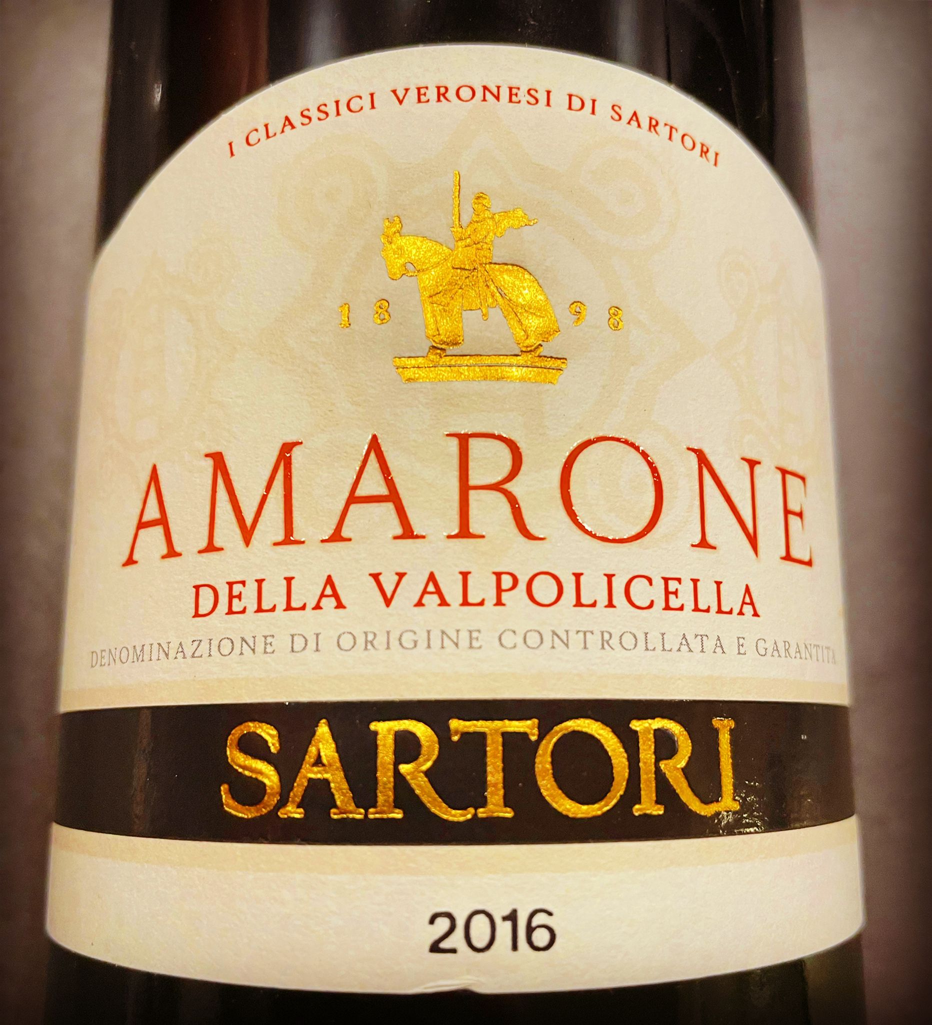 You are currently viewing Sartori di Verone, Amarone della Valpolicella 2016 Review, 10/10 Points