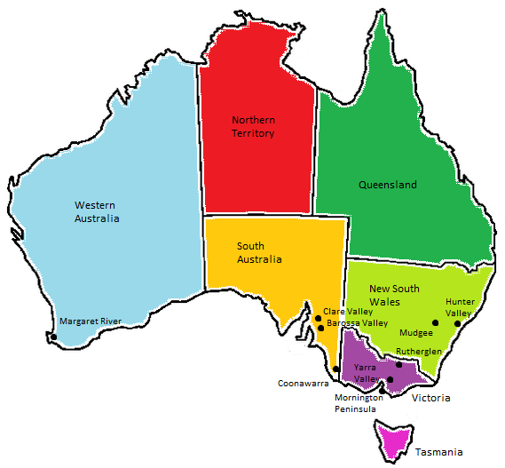 Australian Wine Regions - TheWineJournals